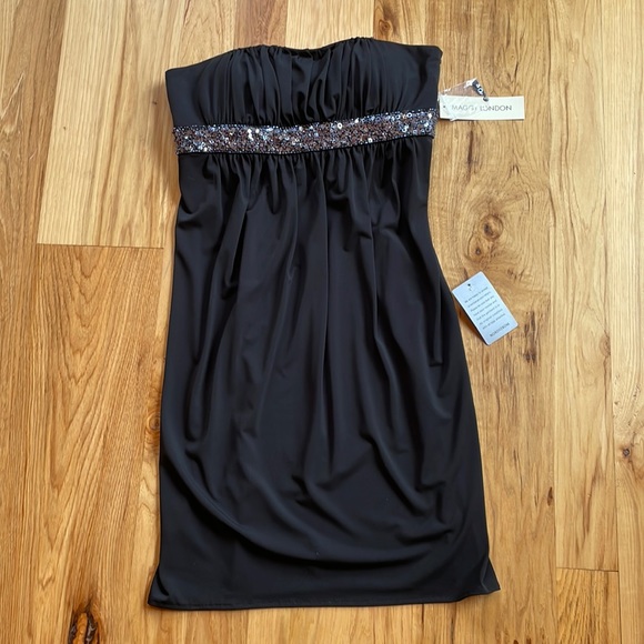 Maggy London Dresses & Skirts - Maggy London Black Strapless Dress